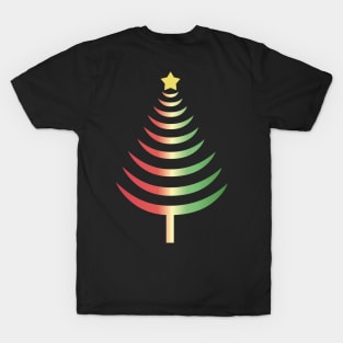 Shimmery shiny xmas tree T-Shirt